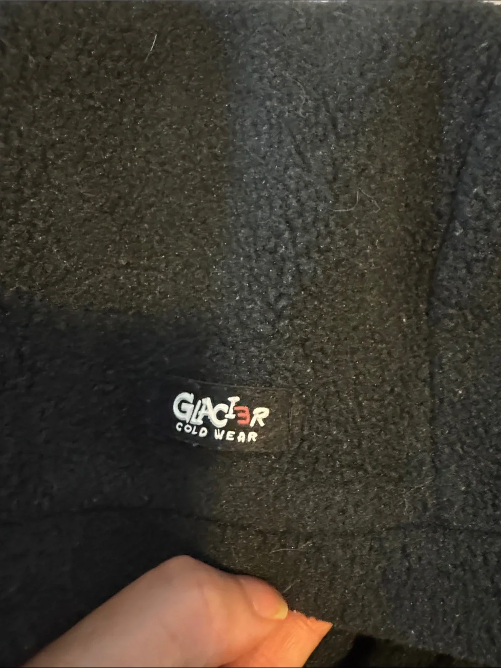 Glacier warm black